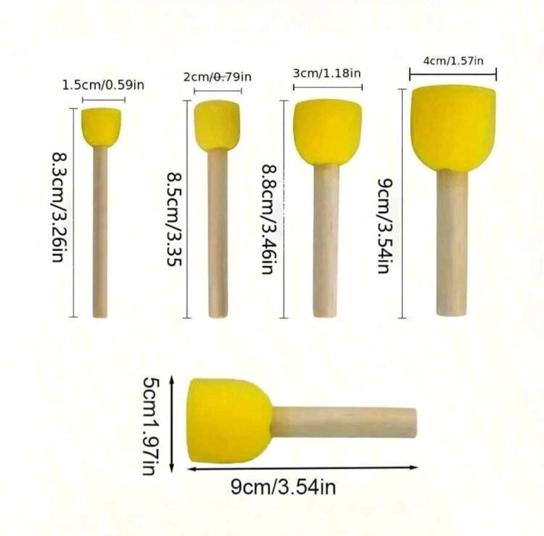 Sponge Brushes